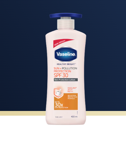 Vaseline® Sun + Pollution Protection SPF 30 Body Lotion: