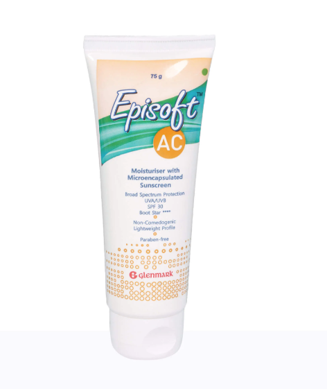 Episoft Glenmark Ac Moisturizer With Sunscreen, Spf 30+