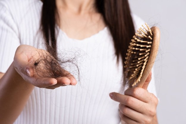 Causes of hair fall photo 